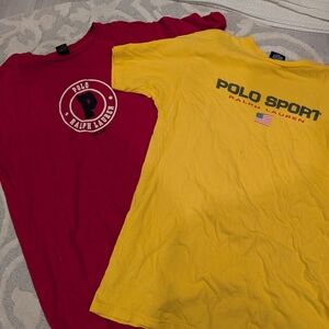 Vtg Polo Sport Ralph Lauren T Shirts